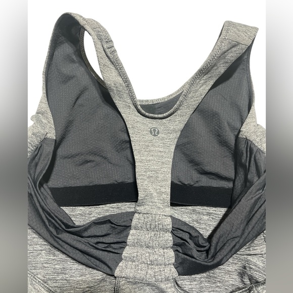 lululemon athletica Gray Racerback Tank Top - Picture 4 of 4